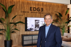 Diamond Custom Homes Founder and President Michael Diamond launched EDGE, a cabinet business, in 2013.