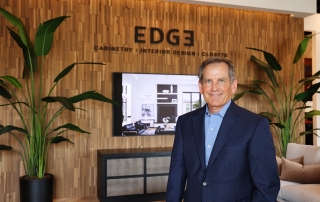 Diamond Custom Homes Founder and President Michael Diamond launched EDGE, a cabinet business, in 2013.